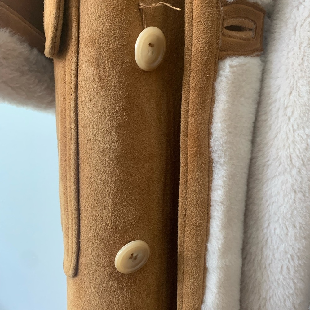 RARE Vintage Ralph Lauren Shearling Coat - Picture 15 of 15
